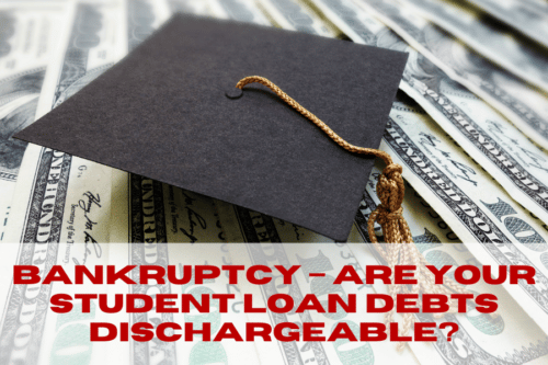 bankruptcy discharge student debt