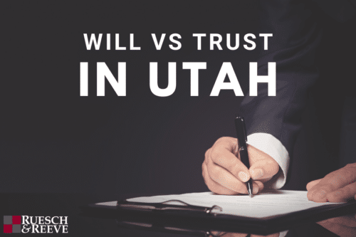 will vs trust utah